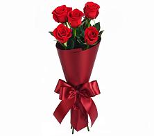 Букет 5 Красных роз Эдлесс Лав в Афанасьево