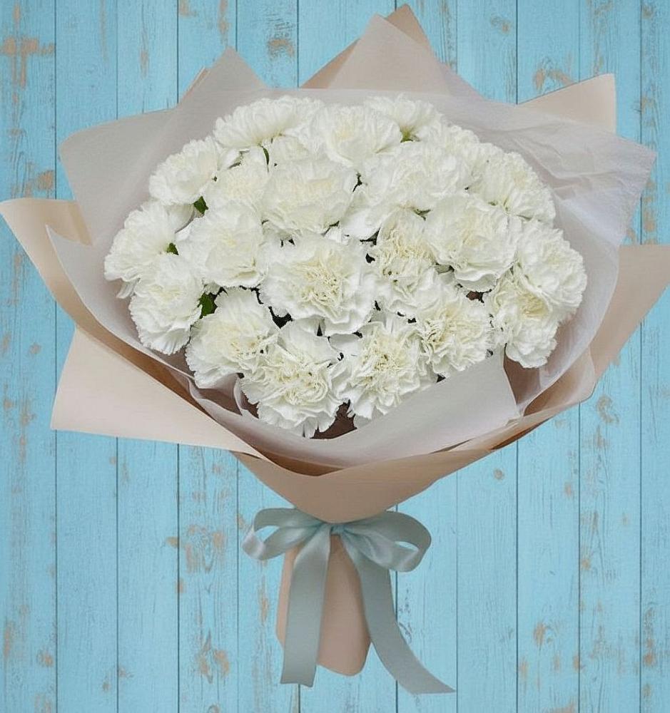 Букет цветов из: Гвоздики в Афанасьево