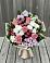 Букет цветов из: Альстромерии, Гвоздики, Розы и Хризантемы в Афанасьево