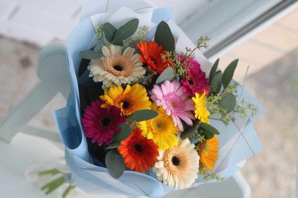 Букет цветов из: Герберы в Афанасьево