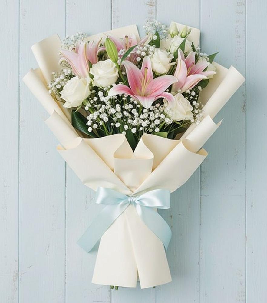 Букет цветов из: Лилии в Афанасьево