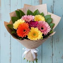 Букет цветов из:  Герберы #REPLACE_PRED# Афанасьево