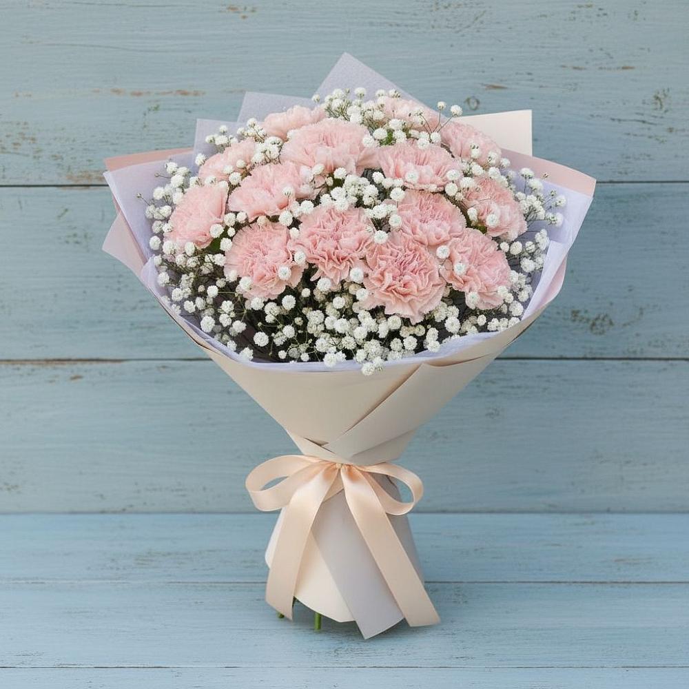 Букет цветов из: Гвоздики в Афанасьево