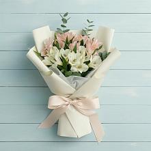 Букет цветов из:  Альстромерии в Афанасьево