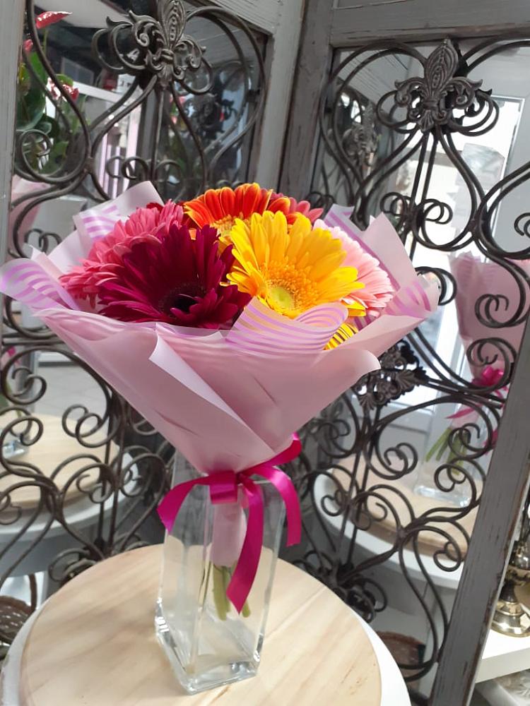 Букет цветов из: Герберы в Афанасьево