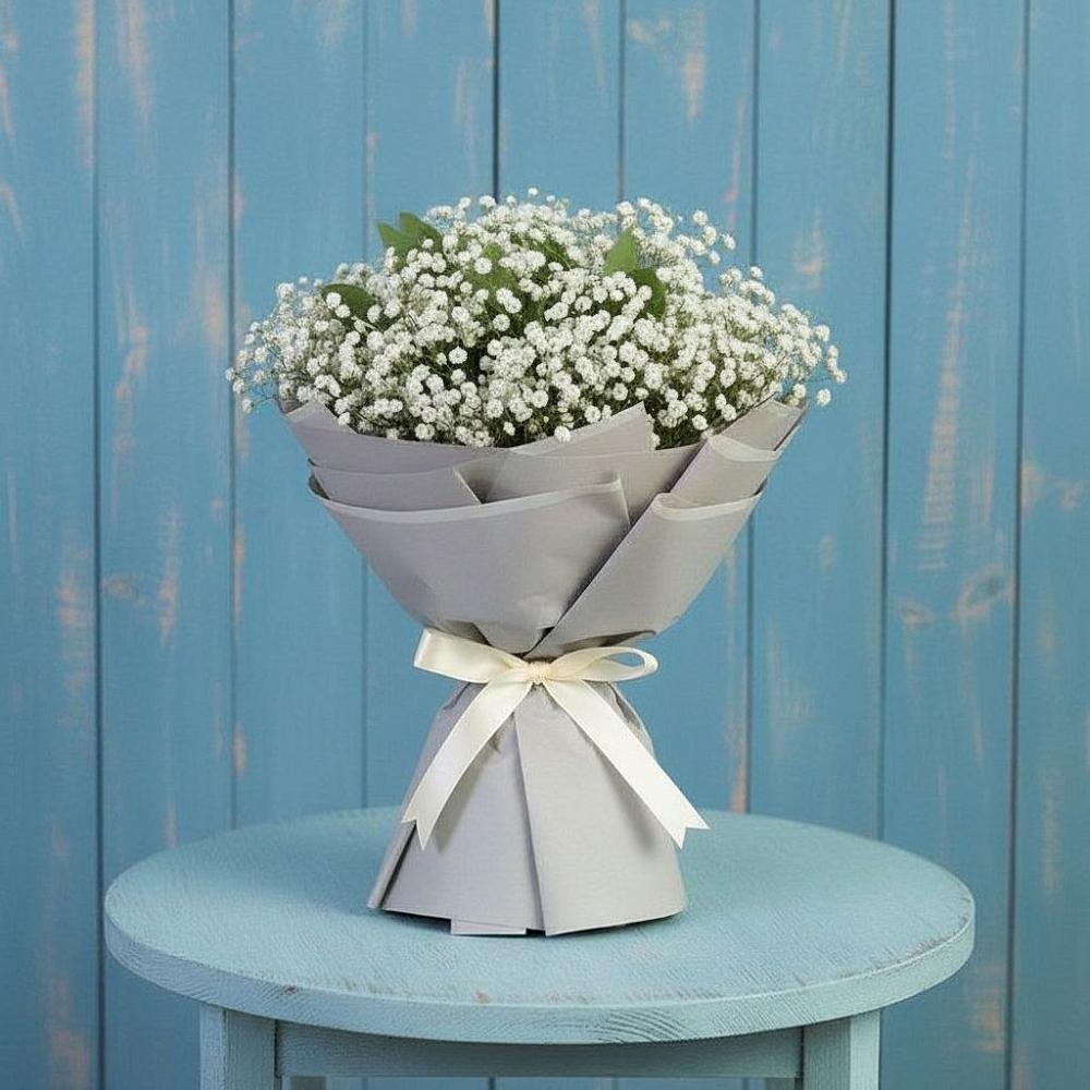 Букет цветов из: Гипсофила в Афанасьево