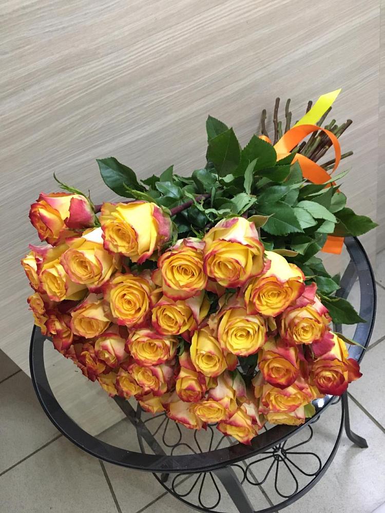 Букет Желтые розы в Афанасьево