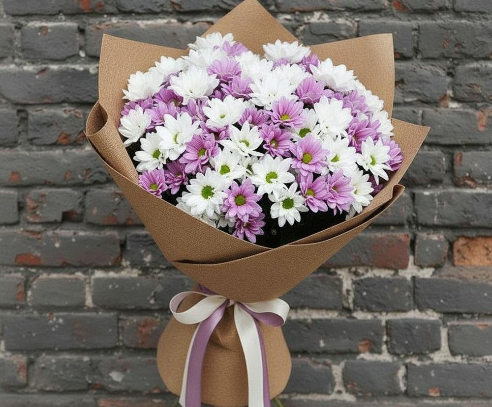 Букет цветов из: Хризантемы в Афанасьево