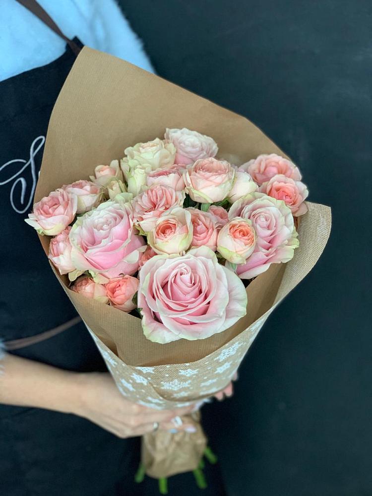 Букет цветов из: Хризантемы и Розы в Афанасьево