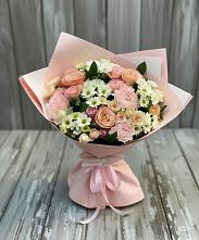 Букет цветов из:  Гвоздики, Розы и Хризантемы #REPLACE_PRED# Афанасьево