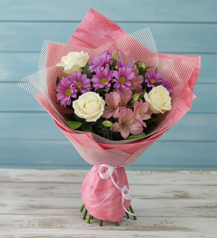 Букет цветов из: Герберы в Афанасьево