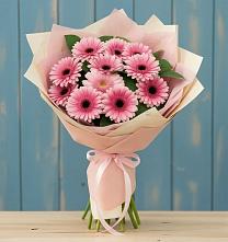 Букет цветов из:  Герберы #REPLACE_PRED# Афанасьево